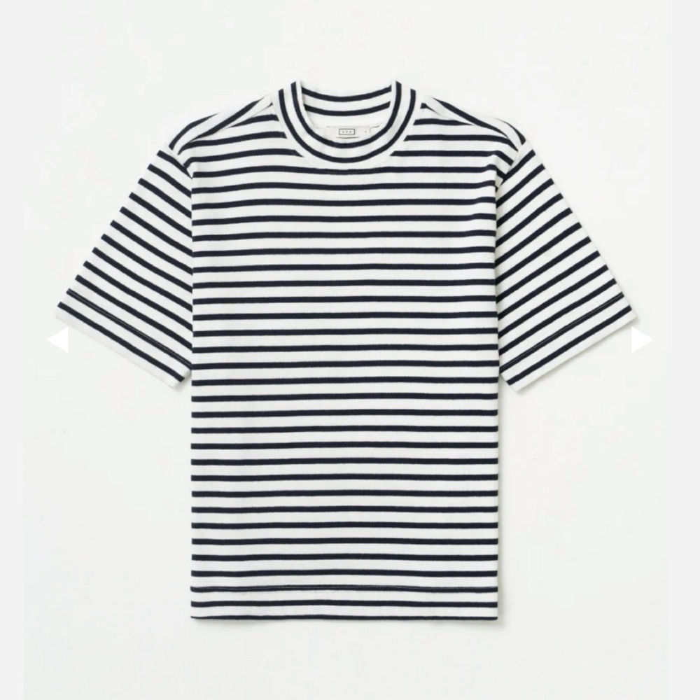 AYR Starboard Striped Top in Weekend Jaunt Stripe in City Sky - Size Small